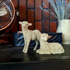 Sheep pair of lamb